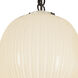 Alora Mood Cherise 3 Light 11.88 inch Matte Black Multi Pendant Ceiling Light