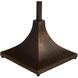 Windsor 20.5 X 12 inch Night Sky and Dark Antique Brass Accent Table
