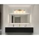 Mansfield 4 Light 34 inch Champagne Gold Vanity Light Wall Light