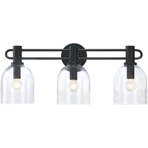 Astra LED 24 inch Matte Black Vanity Wall Light