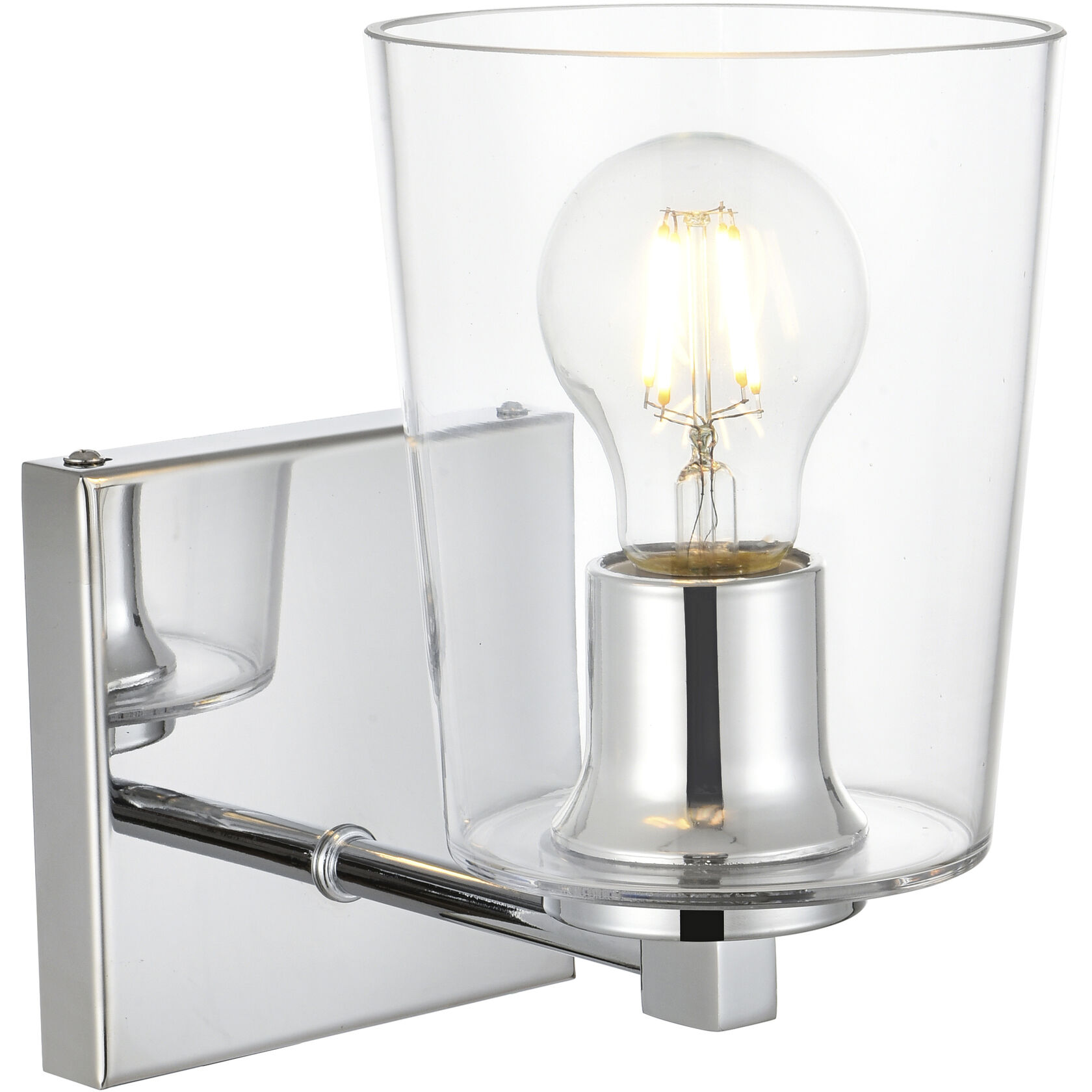 Kacey 1 Light 5 inch Chrome Bath Sconce Wall Light