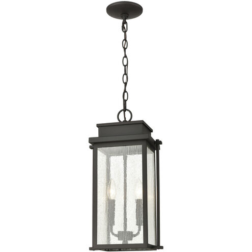 Braddock 7 inch 60.00 watt Architectural Bronze Outdoor Pendant