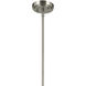 Everly 1 Light Brushed Nickel Pendant Ceiling Light
