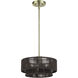 Florell 1 Light 13 inch Antique Brass Pendant Ceiling Light