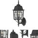 Banyan 1 Light 17 inch Textured Black Outdoor Wall Lantern