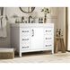 Nathan 42 X 34 inch White Bathroom Vanity Cabinet