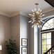 Elsa Painted Gold Pendant Ceiling Light