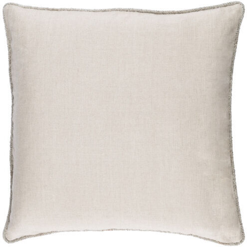 Sasha 18 X 18 inch Light Beige Accent Pillow