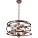 Eternity 5 Light 24 inch Etruscan Bronze Pendant Ceiling Light