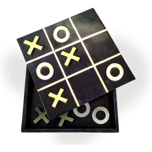 Anita 7.9 X 7.9 inch Black/Gold Box