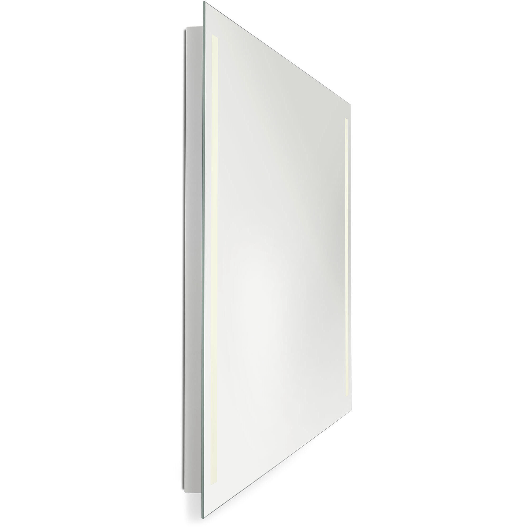 Lustro 60 X 36 inch Might Bright White LED Wall Mirror