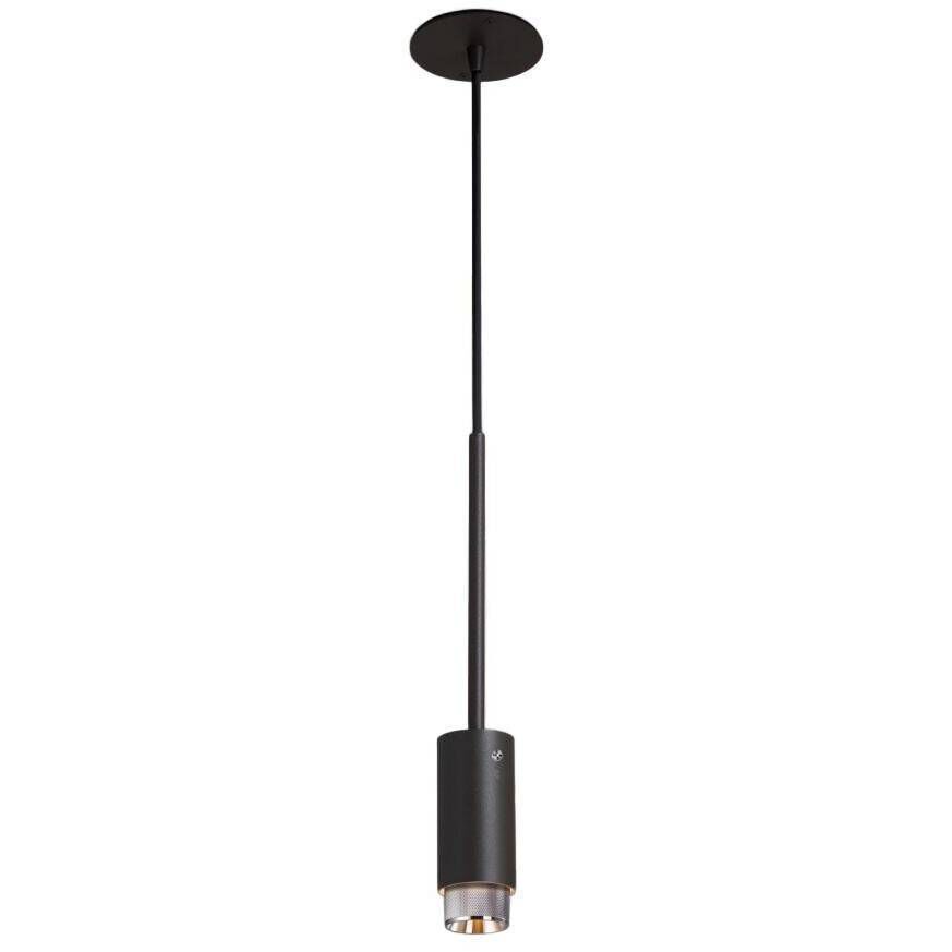 Exhaust Pendant 1 Light 110-120 Graphite / Steel Spotlight Ceiling Light