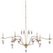 Lilah 6 Light 48.5 inch Champagne Chandelier Ceiling Light