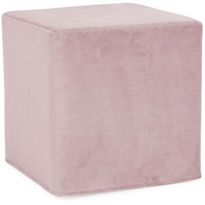 No Tip 17 inch Rose Block Ottoman, The Bella Collection
