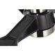 Belen 60 inch Brushed Nickel with Matte Black Blades Outdoor Ceiling Fan