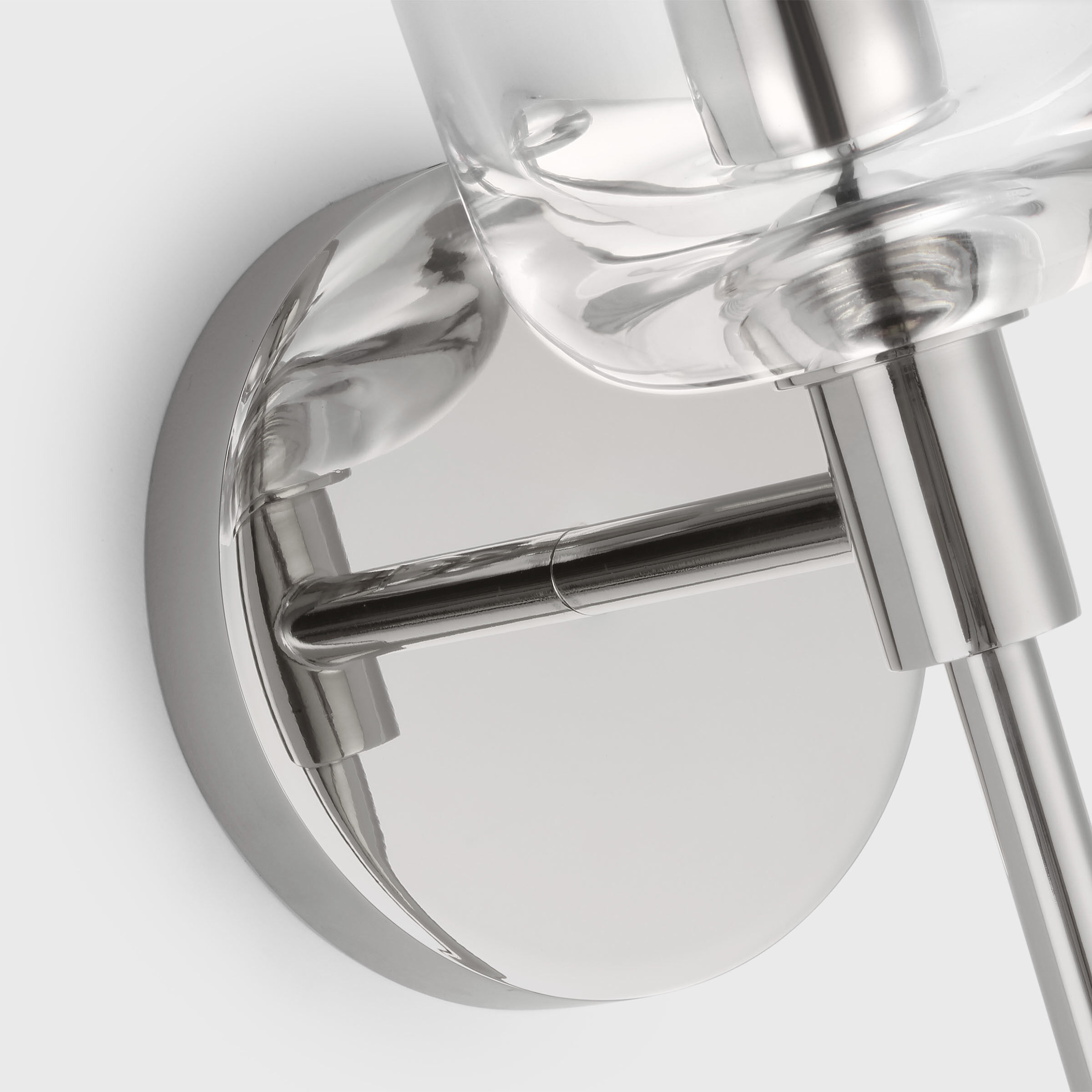 Thom Filicia Hartley Sconce Wall Light in Polished Nickel