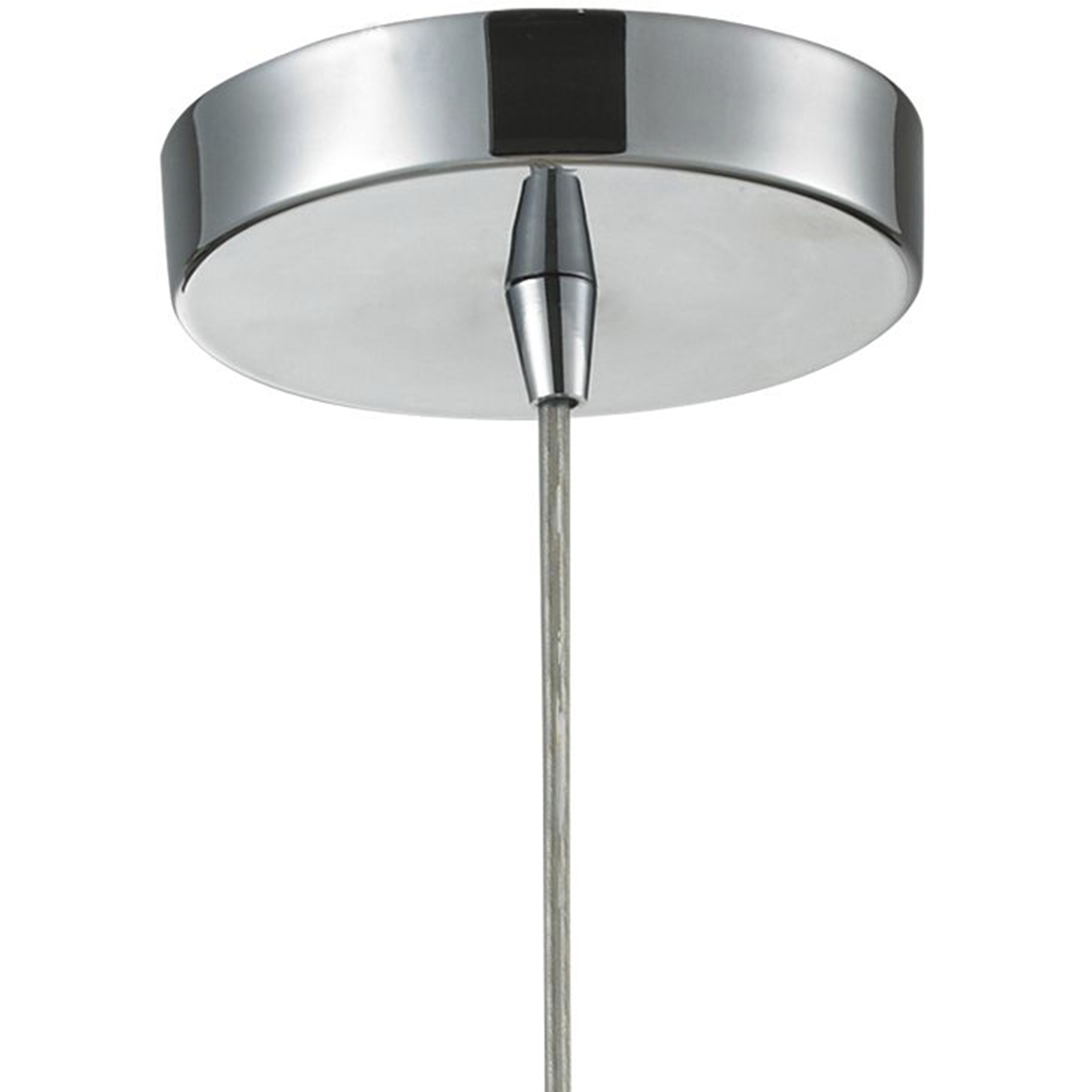 Watersphere 1 Light 10 inch Champagne Gold with Polished Chrome Mini Pendant Ceiling Light