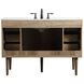 Cyrus 48 X 22 X 34 inch Natural Oak Vanity Sink Set
