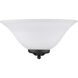 Multi-Family 1 Light 13 inch Matte Black Wall Sconce Wall Light