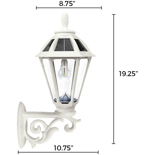 Polaris LED 10 inch White Wall Sconce Wall Light