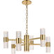 Vega LED 26 inch Gold Pendant Ceiling Light