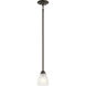 Jolie LED 5 inch Olde Bronze Mini Pendant Ceiling Light