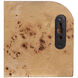 Anita 18.9 inch Brown Wall Shelf