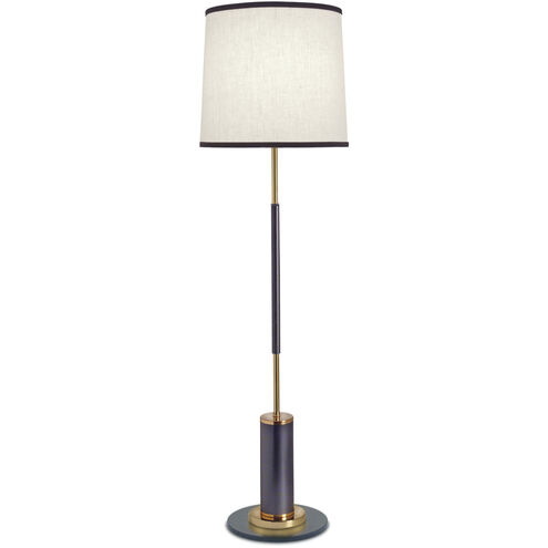 Ellie 63 inch 150.00 watt Matte Black and Polished Gold Floor Lamp Portable Light