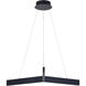 Canada LED 27 inch Black Pendant Ceiling Light