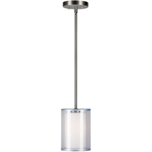 Shaw 1 Light 6 inch Brushed Nickel Mini Pendant Ceiling Light