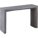 Chamfer 55.25 X 15.75 inch Polished Concrete Console Table