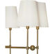Seymour 6 Light 35.5 inch Antique Brass Chandelier Ceiling Light