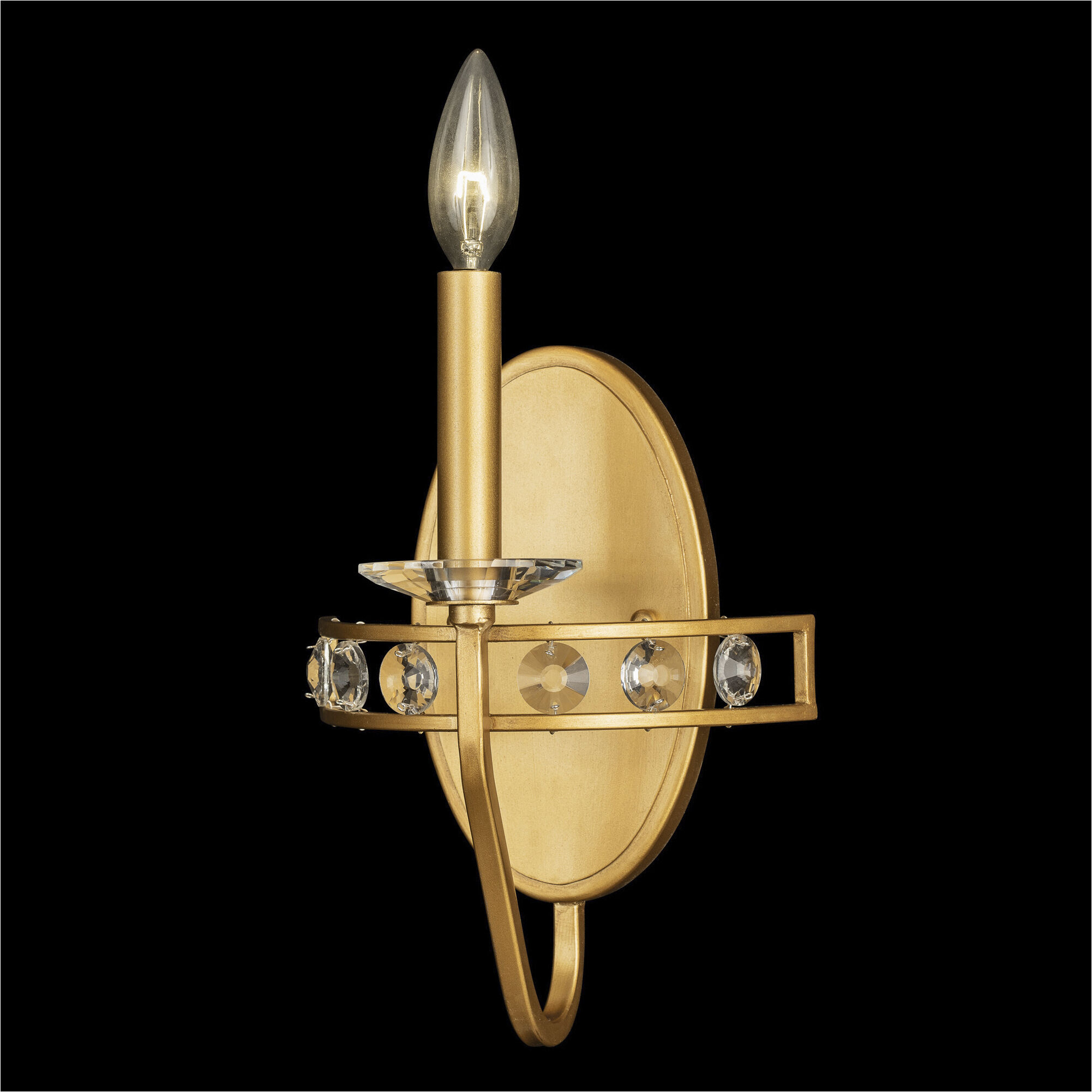 Monroe 1 Light 8 inch Antique Gold Wall Sconce Wall Light