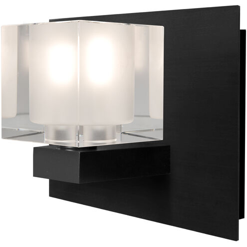 Bolo 1 Light 5.5 inch Black Vanity Light Wall Light