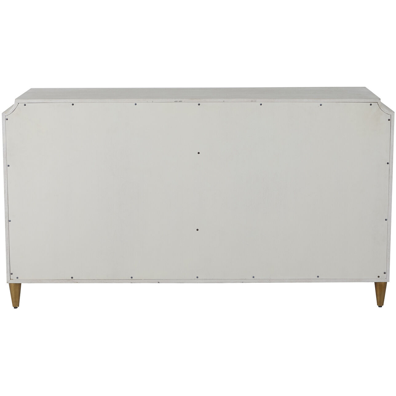 Chiri Cerused White / Stained Gold Chest