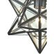 Star 1 Light 11 inch Oil Rubbed Bronze with Clear Mini Pendant Ceiling Light