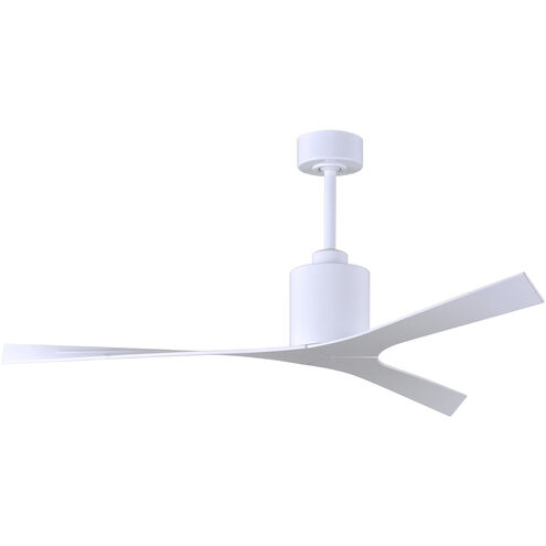 Atlas Molly 56 inch Gloss White Ceiling Fan, Atlas