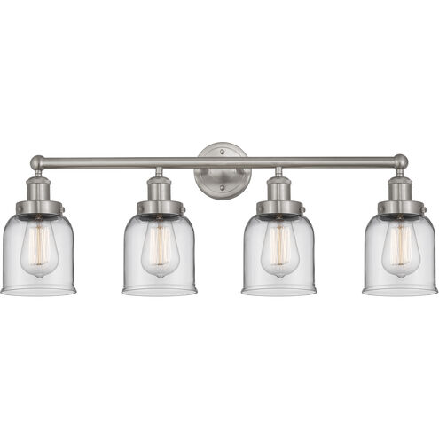Bell 4 Light 33.5 inch Brushed Satin Nickel Bath Vanity Light Wall Light