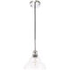 Gil 1 Light 8.5 inch Chrome Pendant Ceiling Light