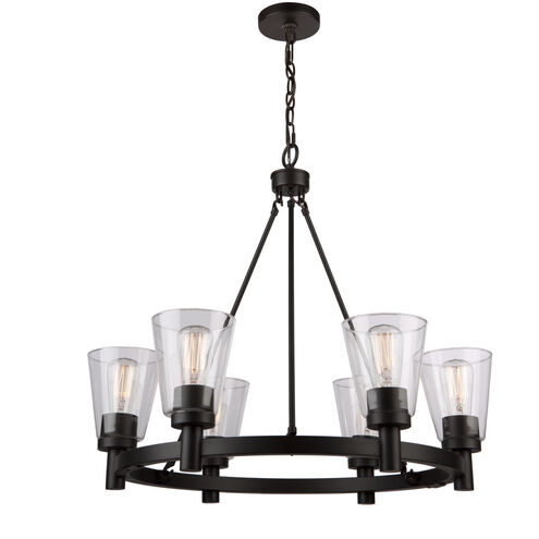 Clarence 6 Light 28.00 inch Chandelier