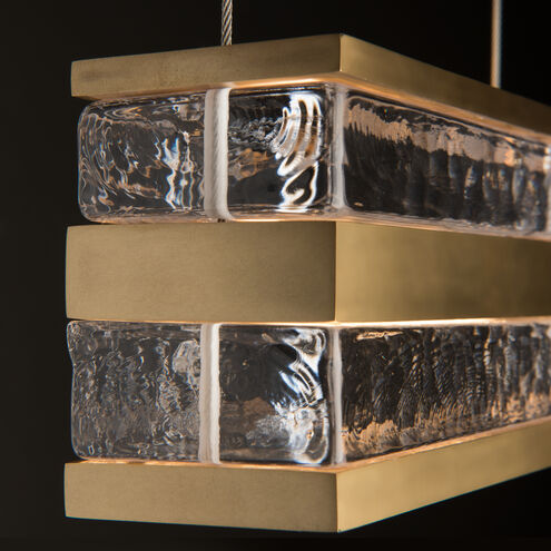 Art + Alchemy Stacks LED 2 inch Sterling Pendant Ceiling Light