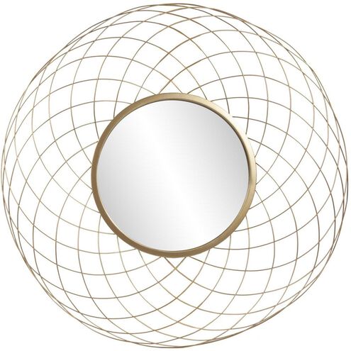 Epic 38.75 X 38.75 inch Bright Gold Mirror