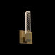 Apollo LED 5 inch Brushed Champagne Gold ADA Wall Sconce Wall Light