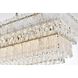 Emilia 8 Light 14 inch Satin Gold Chandelier Ceiling Light