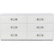 Panos Dresser, Wooden, 6-Drawer
