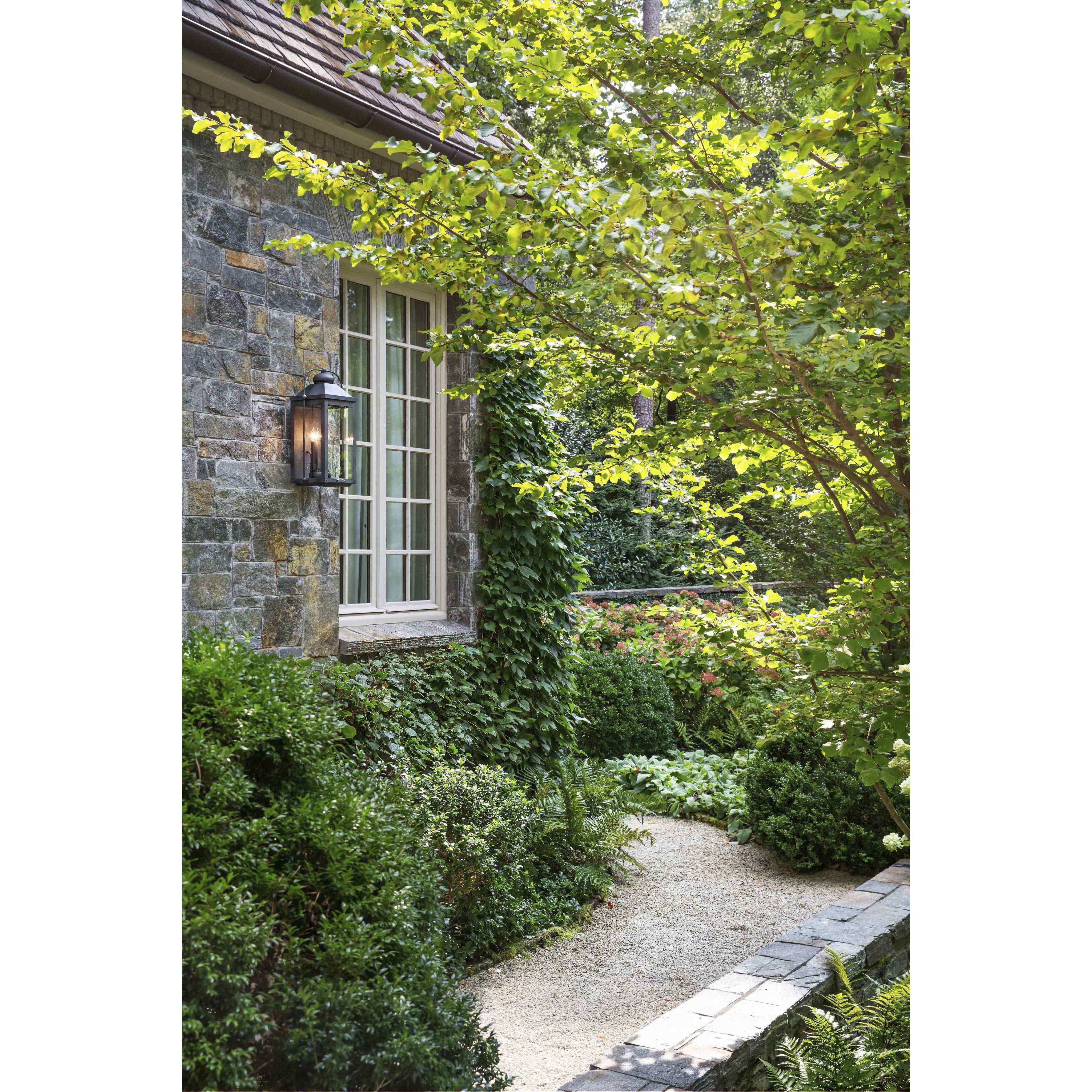 Heritage Anchorage Outdoor Wall Mount Lantern in Aged Zinc, Non-LED, Extra Large