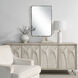 Pollonia 36 X 24 inch Polished Nickel Wall Mirror