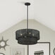 Weavington 4 Light 21 inch Black Pendant Chandelier Ceiling Light