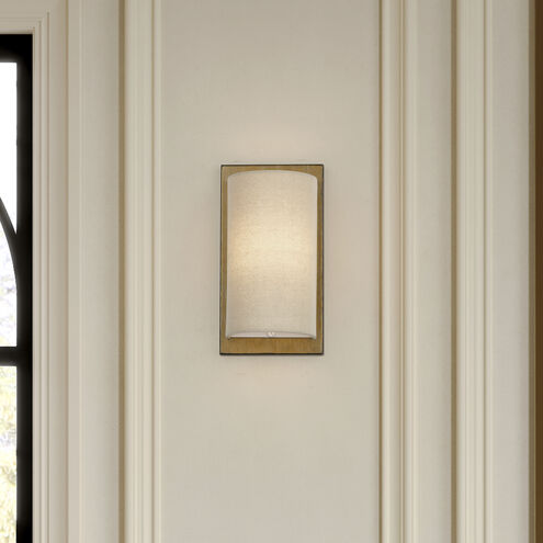 Bellingham Wall Sconce Wall Light in Antique Gold Leaf