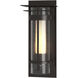 Torch 1 Light 12.5 inch Coastal White Outdoor Sconce, Small